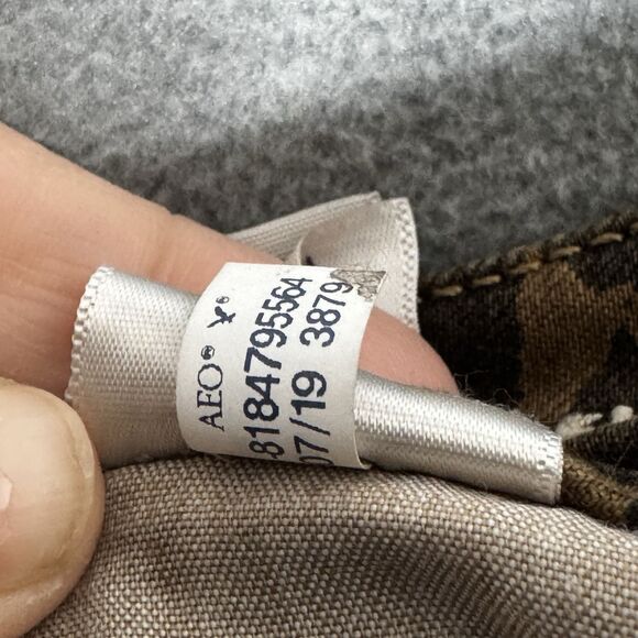 American‎ Eagle Leopard Jegging Next Level Stretch Curvy Super Hi-Rise Womens 24 - Picture 7 of 7